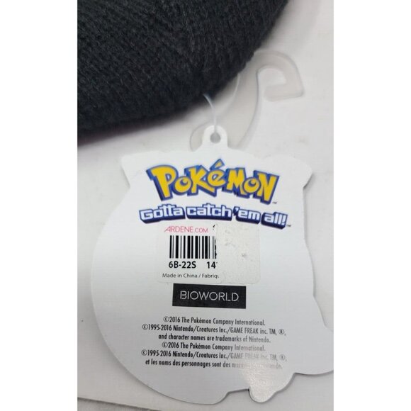 Pokemon Pikachu Teen Adult Winter Beanie Pompom NWT Bioworld - Picture 5 of 5
